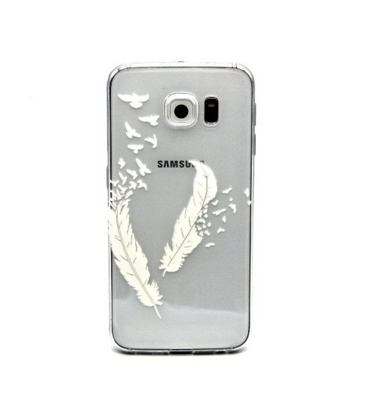 Scratch Resistant Fashion Design TPU Rubber Gel Ultra Thin Skin Case Cover For Samsung Galaxy S6
